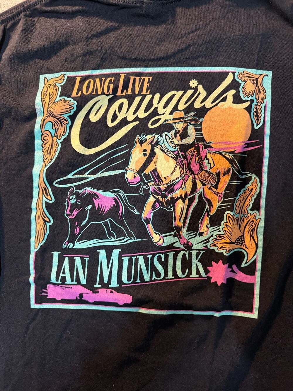Ian Munsick Heavy Cotton Black T-Shirt Medium